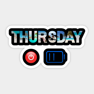 Thursday Energy Sticker